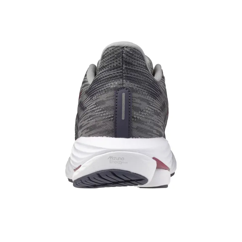 Mizuno Women's Wave Rider 28 'Ultimate Grey Cosmo Chrome' Women's-3