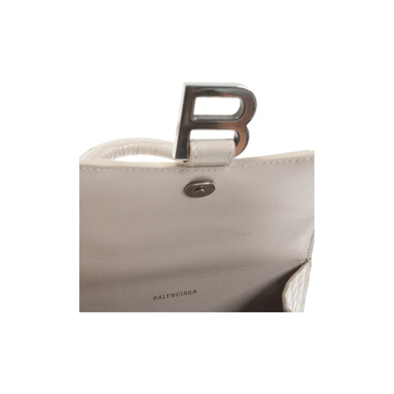 Balenciaga Calfskin Shoulder Bags Handbags Women's Cream-3