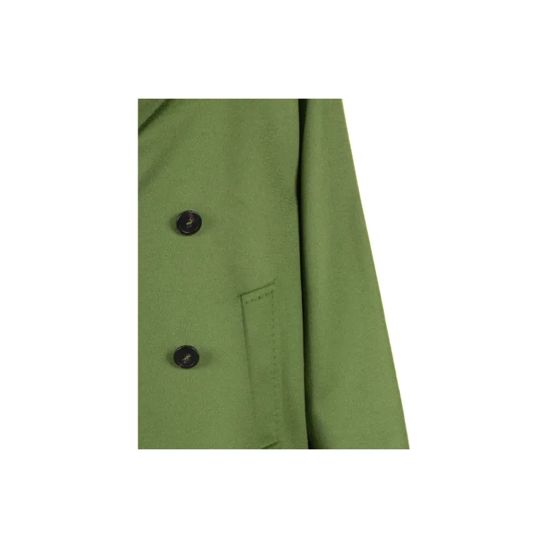 WEEKEND MaxMara Zum Double Breasted Long Sleeved Coat-3