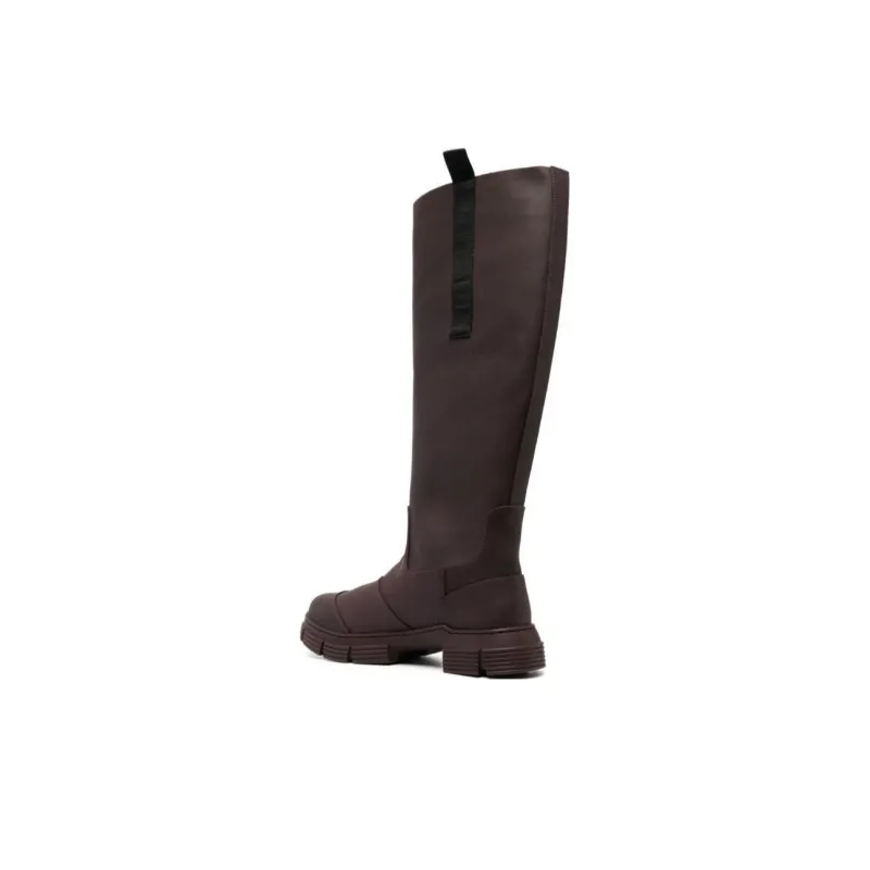 GANNI Slip-on Knee Length Boots-4