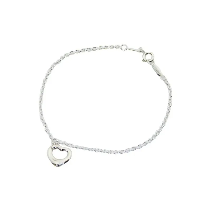 TIFFANY & CO. 925 Sterling Silver Bracelets Unisex Silver-0