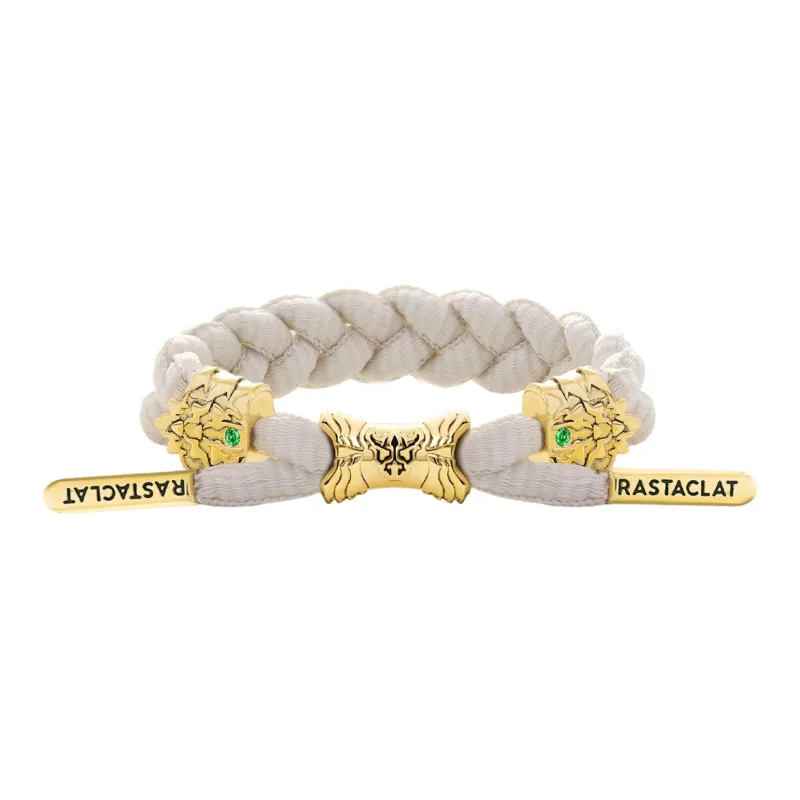 Rastaclat Polyester Small Lion Woven Bracelet Unisex-7