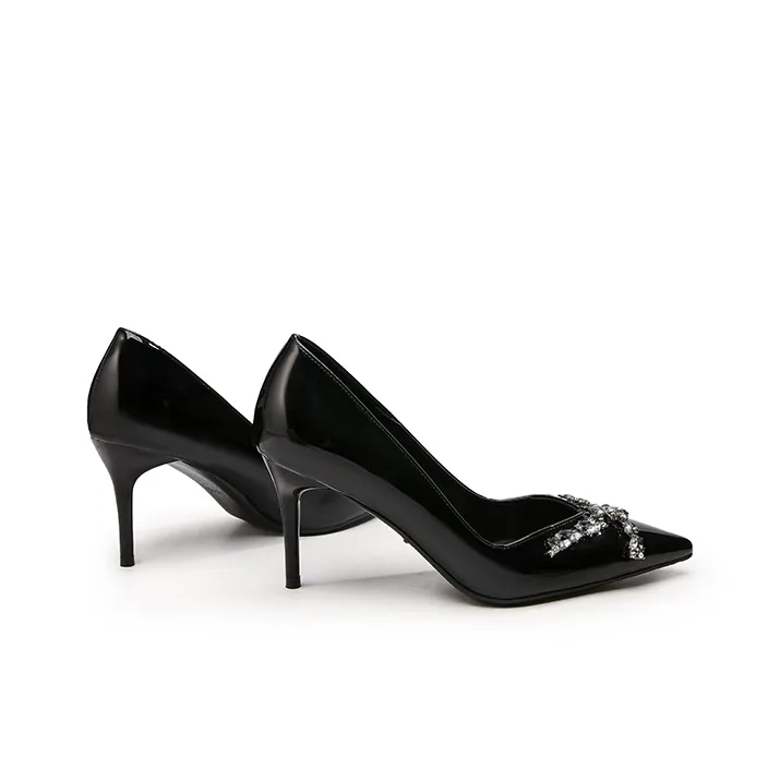 BANWEIDIYA Slim Heel High Heels 8cm Women's-2