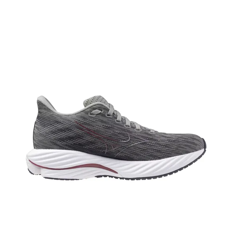 Mizuno Women's Wave Rider 28 'Ultimate Grey Cosmo Chrome' Women's-1