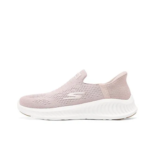 Skechers WOMEN'S GO WALK Anti Slip And Wear Resistant Breathable Low Top Casual Shoes Women's Pink