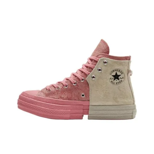 Converse x Feng Chen Wang 1970s High Top Canvas Shoes Unisex Gray Pink