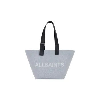 ALLSAINTS Leather Tote Bag Shopping Bag Shoulder Bags Women's Blue