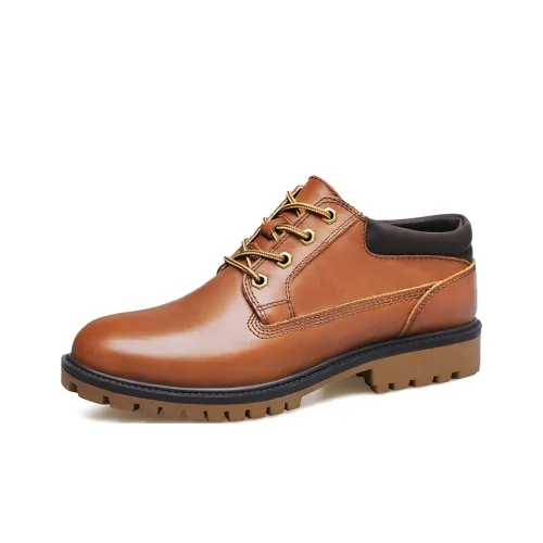 Bull Thunder Work Boots Unisex Brown