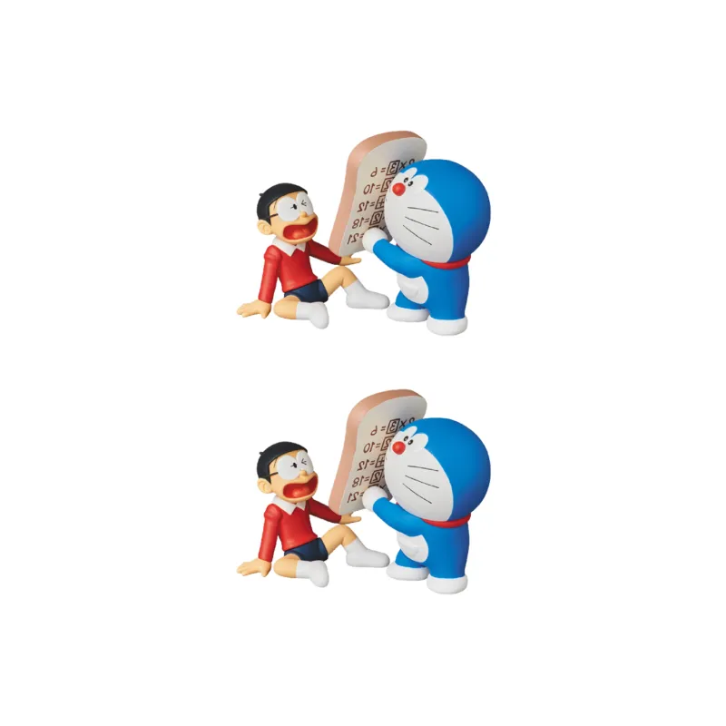 Medicom Toy Prop Doraemon UDF Nobita Memory Puffy Hang Tag Box 100% 7.6cm-1