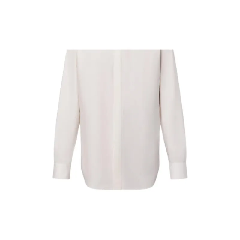 LOUIS VUITTON Long Sleeved Silk And Cotton Blend Evening Shirt-4