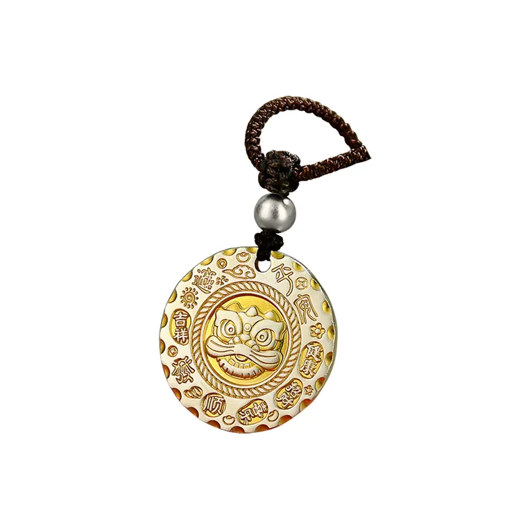 LIUXIN Pure Silver 999.9 Pendants Unisex-0