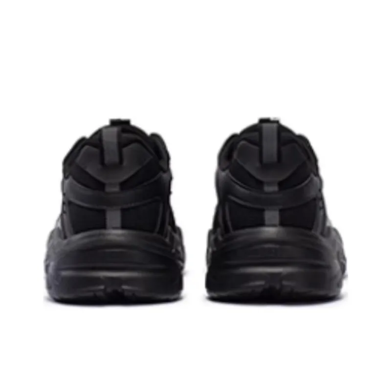 361° Anti Slip Wear Resistant Low Top Chunky Sneakers Men's Black-2