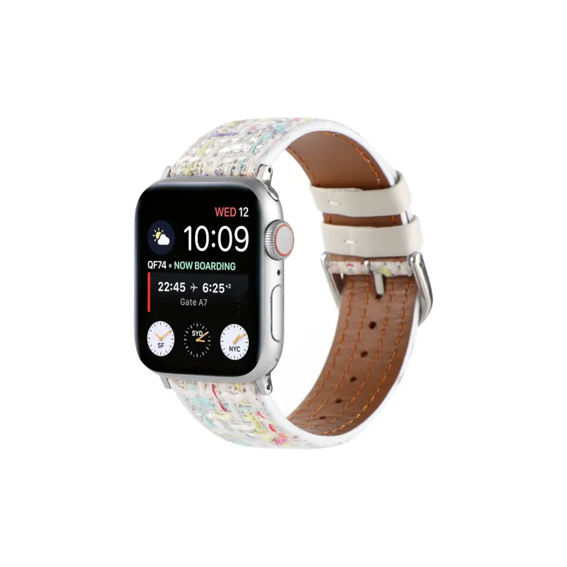 AOMN Watch Band Apple Compatibility Plush Material-14