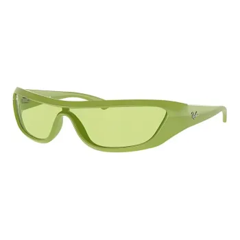 RayBan Acetate Irregular Shape Sunglasses Unisex Green