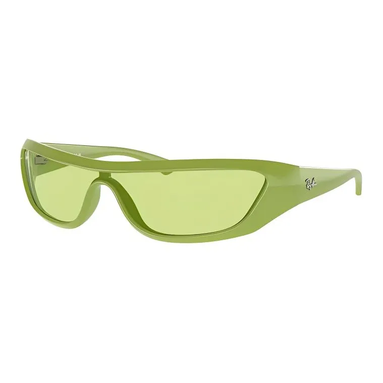RayBan Acetate Irregular Shape Sunglasses Unisex Green-0