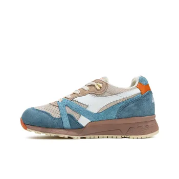 Diadora Anti Slip Wear Resistant Low Top Casual Shoes Unisex Blue