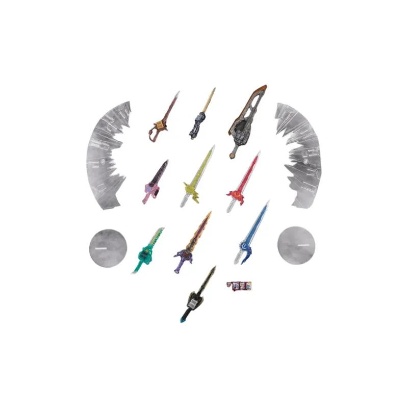 BANDAI S.H.Figuarts Kamen Rider Ten Sacred Swords 10 Sacred Blades Clothing Sets Model Accessories-0