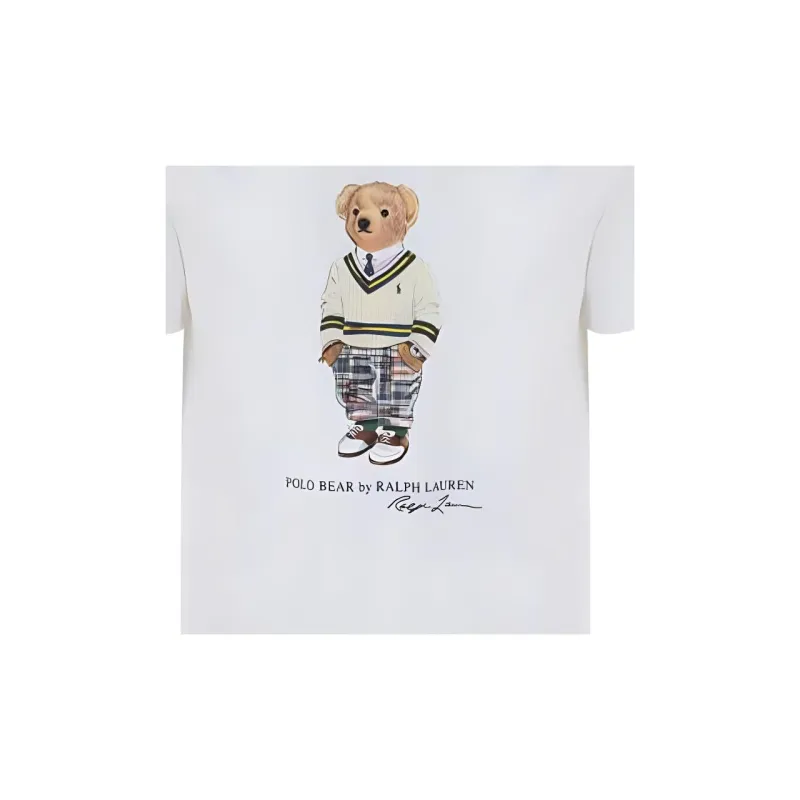 Polo Ralph Lauren Polo Bear print T shirt-5