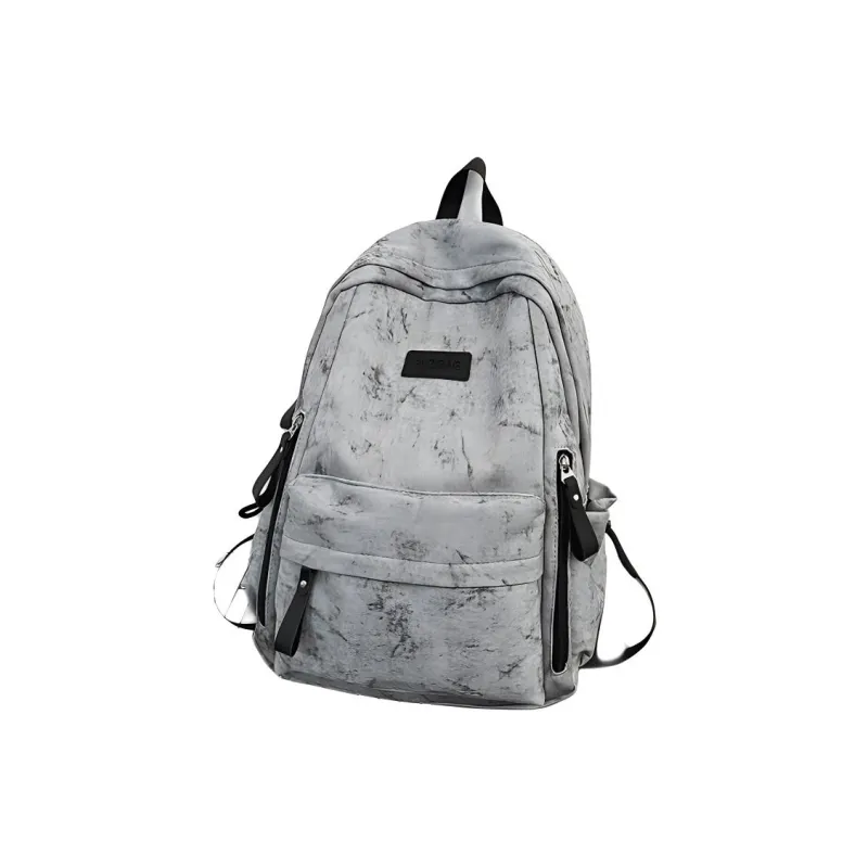 Yalu Nylon Backpack Regular Unisex Ecru/Gray/Black/Burgundy/Green-2