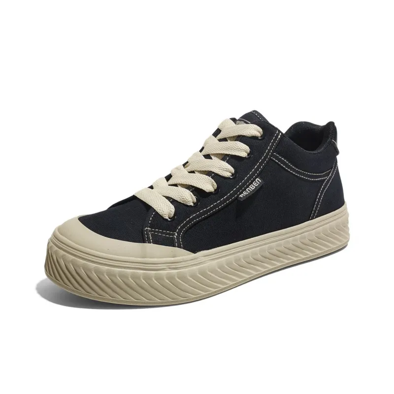 RENBEN Thermal Slip Resistant And Abrasion Resistant Low Top Skateboard Shoes Men's-6