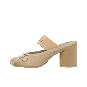 MM6 Maison Margiela Elastic Ballet Strap Pumps