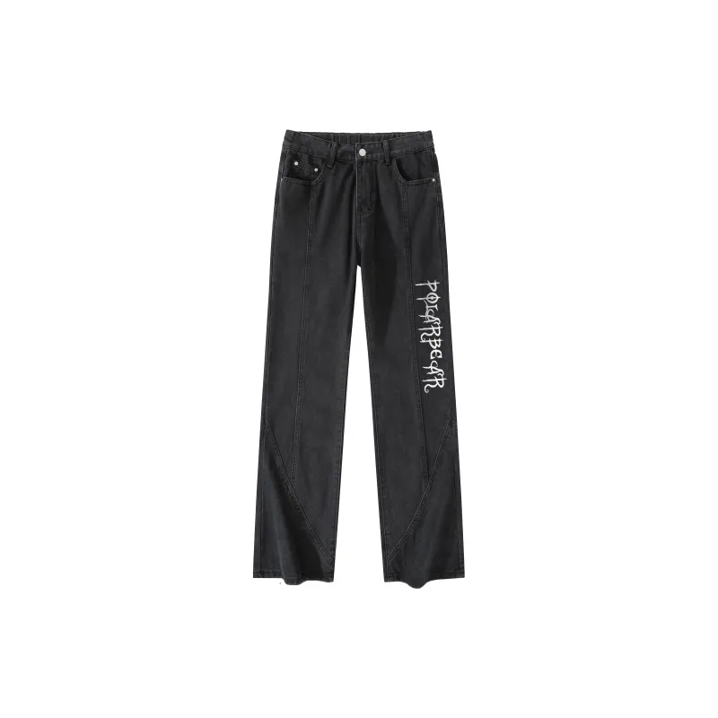 POLAR BEAR Jeans Unisex Black-2
