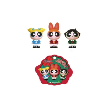 TOP TOY x THE POWERPUFF GIRLS Winter Day Wonder Night Collection Hang Tag Box