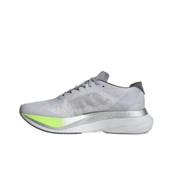 Adidas Adizero Boston 12 Wear resistant And Lightweight Low Top Running Shoes Women's Gray