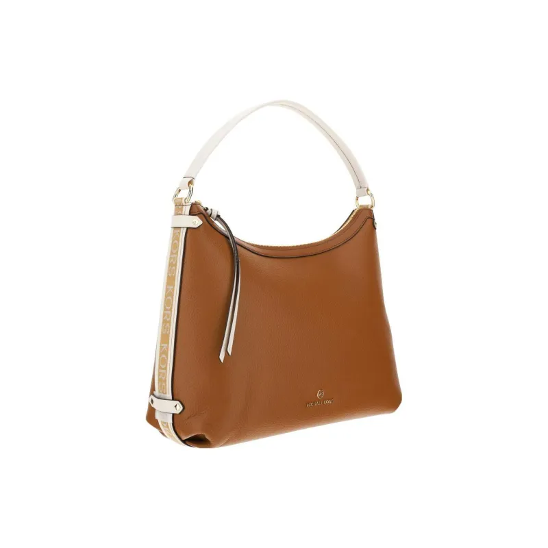 MICHAEL KORS Calfskin One Shoulder Handbag Women's Brown-1