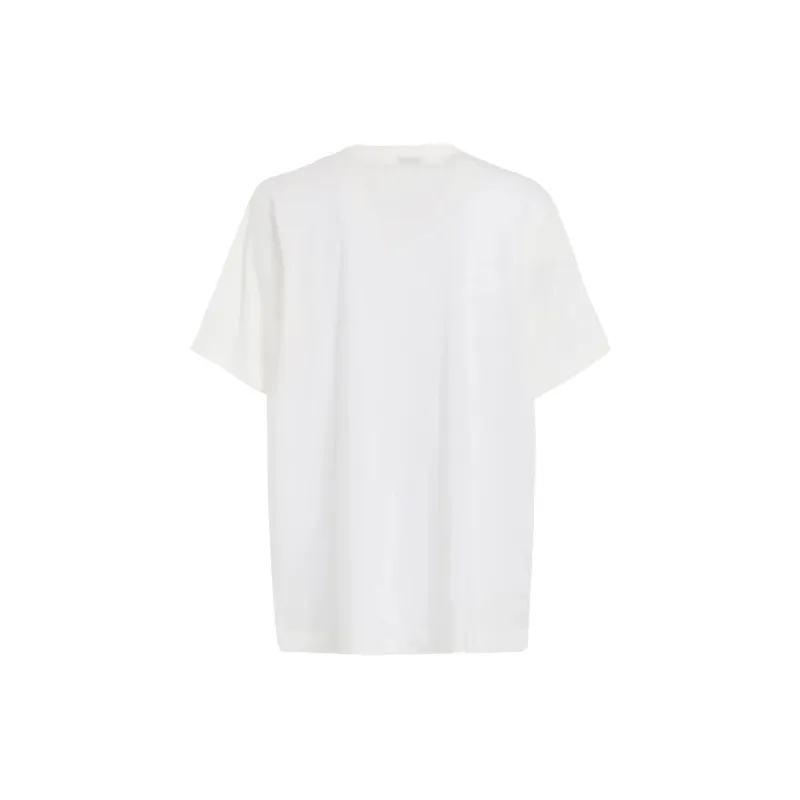Yohji Yamamoto Single Jersey Printed Half Sleeve T Shirt-1