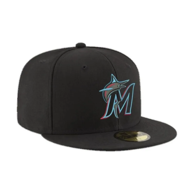 New Era Authentic Collection Miami Marlins On Field Game 59Fifty Fitted Hat-2