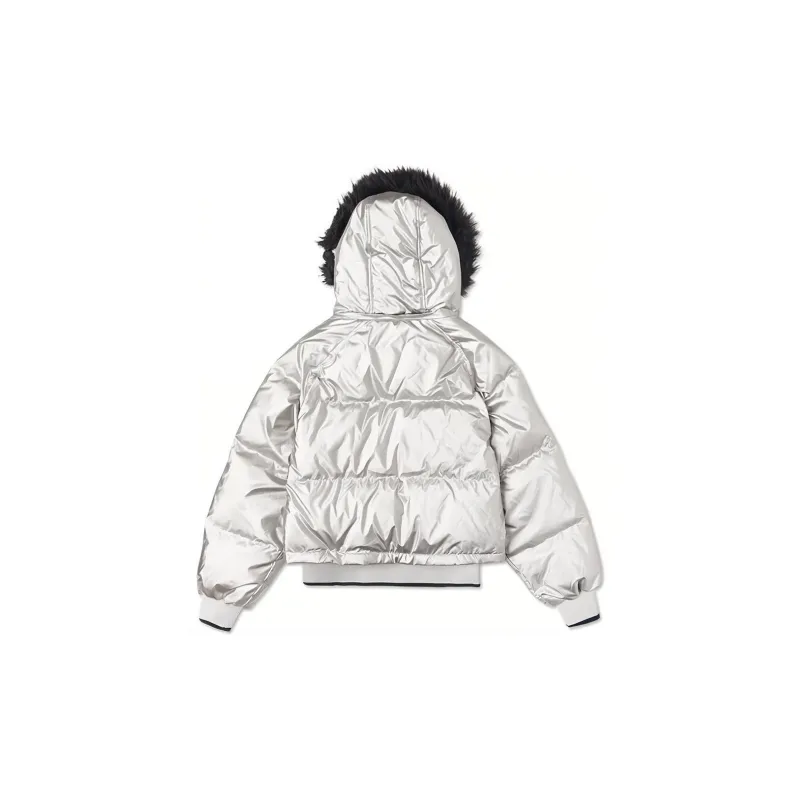 Converse Down Jackets Women's White-3