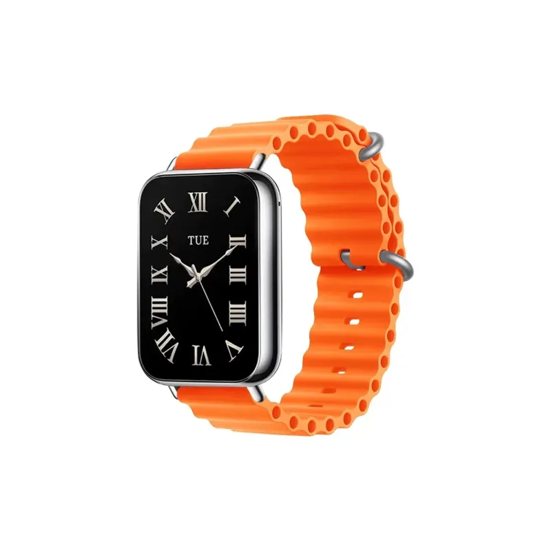 LOVINGCOOL Watch Band Xiaomi Compatibility Silicone Material-0