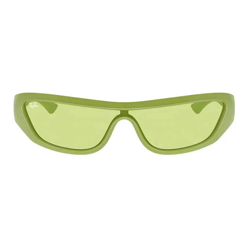 RayBan Acetate Irregular Shape Sunglasses Unisex Green-2