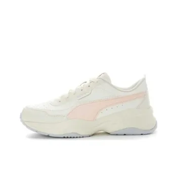 PUMA Anti-Slip Wear-Resistant Low-Top Casual Running Shoes Women's White Pink