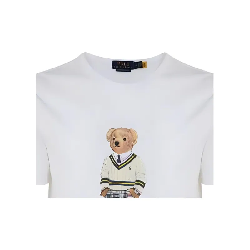Polo Ralph Lauren Polo Bear print T shirt-4