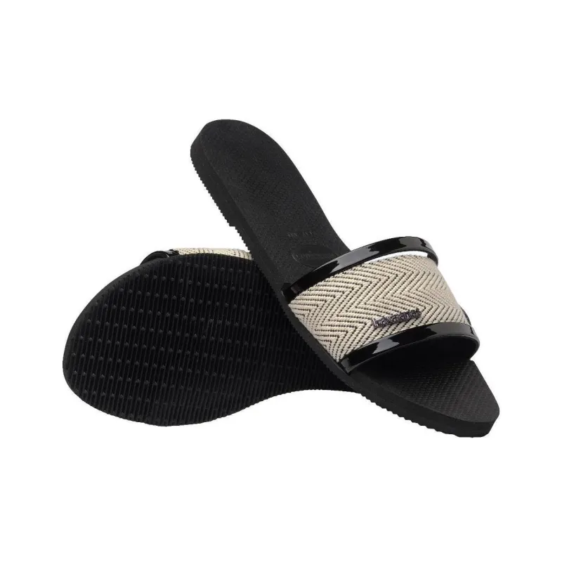 Havaianas Slide Slippers Women's Black-3