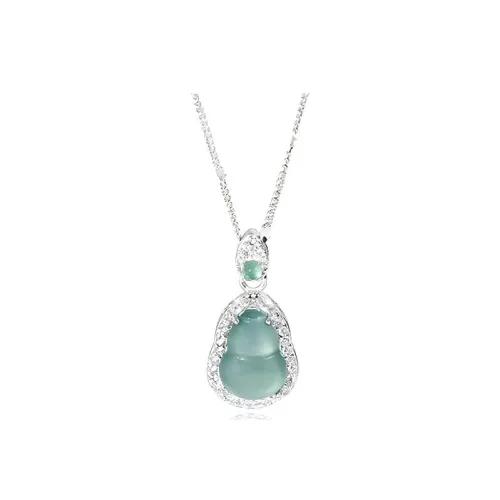GUANFEI Glutinous Jade Jadeite Necklaces Women's