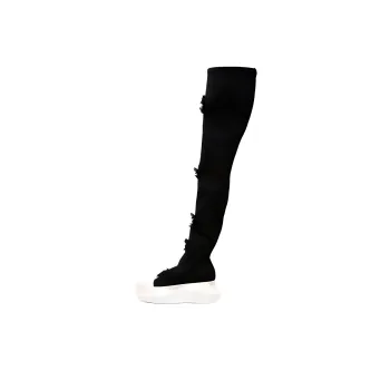 Rick Owens DRKSHDW Knee high Boots Women's Black