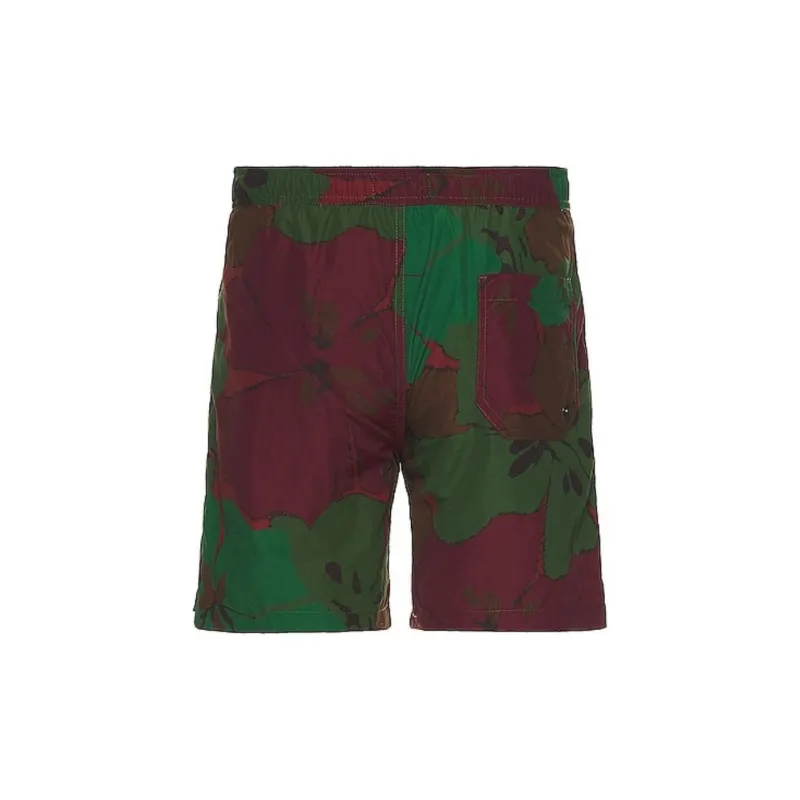 ALLSAINTS Swimming Shorts Men's Red Green-1