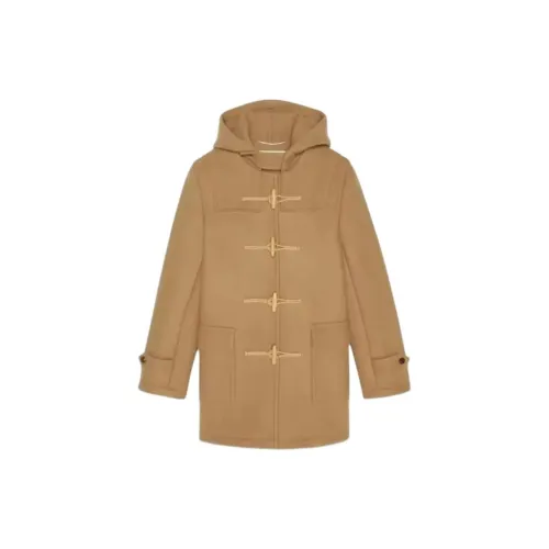 SAINT LAURENT Coats Women's Beige