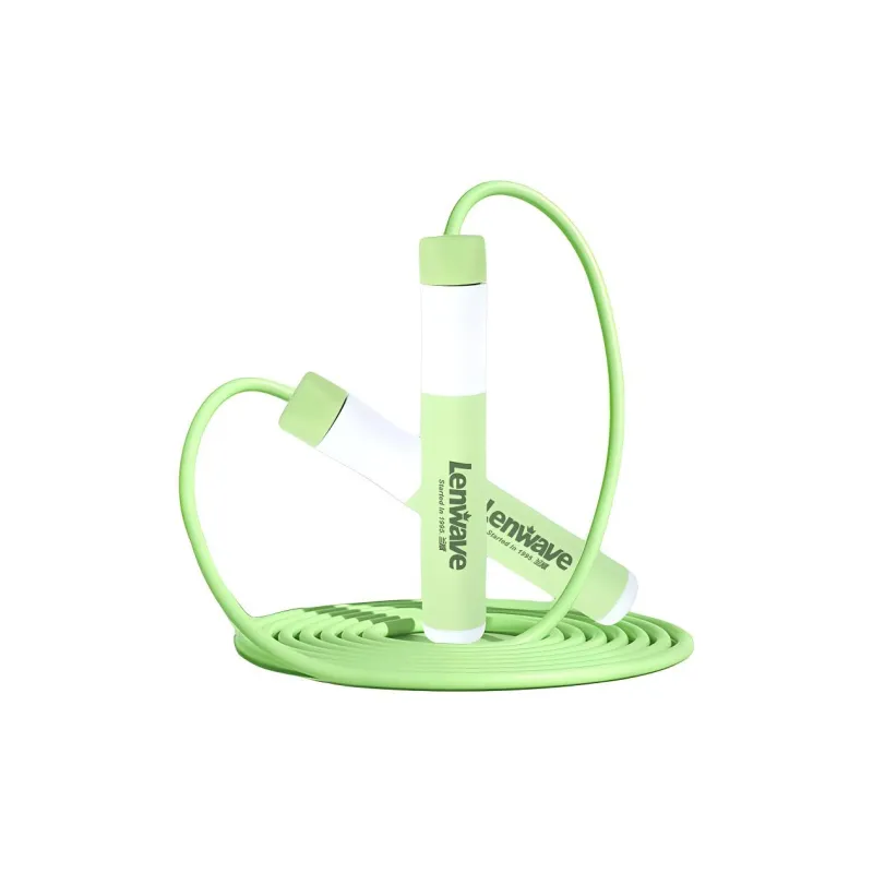 LENWAVE Casual Entertainment Non Countable Jump Ropes Adults Handle Material Silicone, Rope Material Steel Wire 2m-3