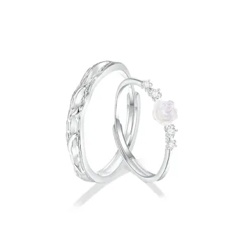 Chongqing Gold Store S925 Silver Rings Unisex