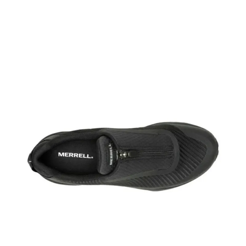 MERRELL Moab Speed Anti-Slip Wear-Resistant Waterproof And Breathable Low-Top Hiking Shoes Men's Black-4