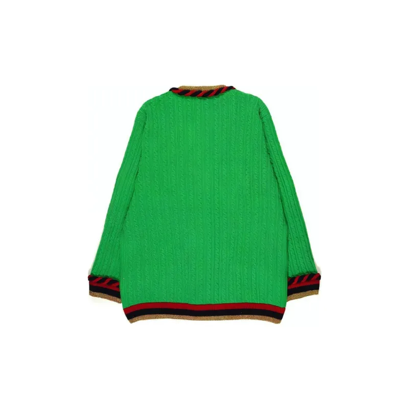 GUCCI Cashmere Sweater Women's Green-1
