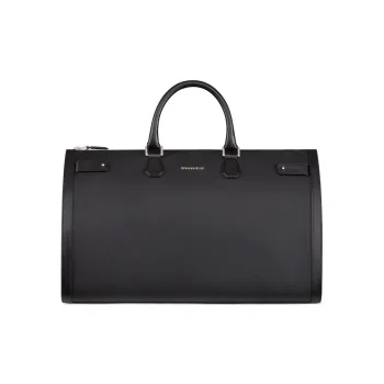 STEFANO RICCI Calfskin Travel Bag Men's Black