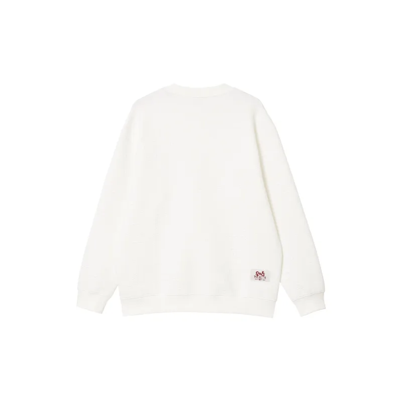 JACK JONES· x CNY Sweatshirt Men's Snow White-1