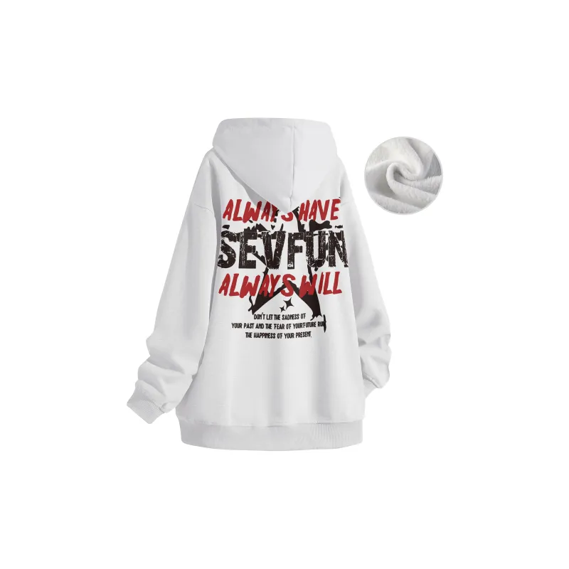 7 SEVFUN Sweatshirt Unisex Navy Blue-16