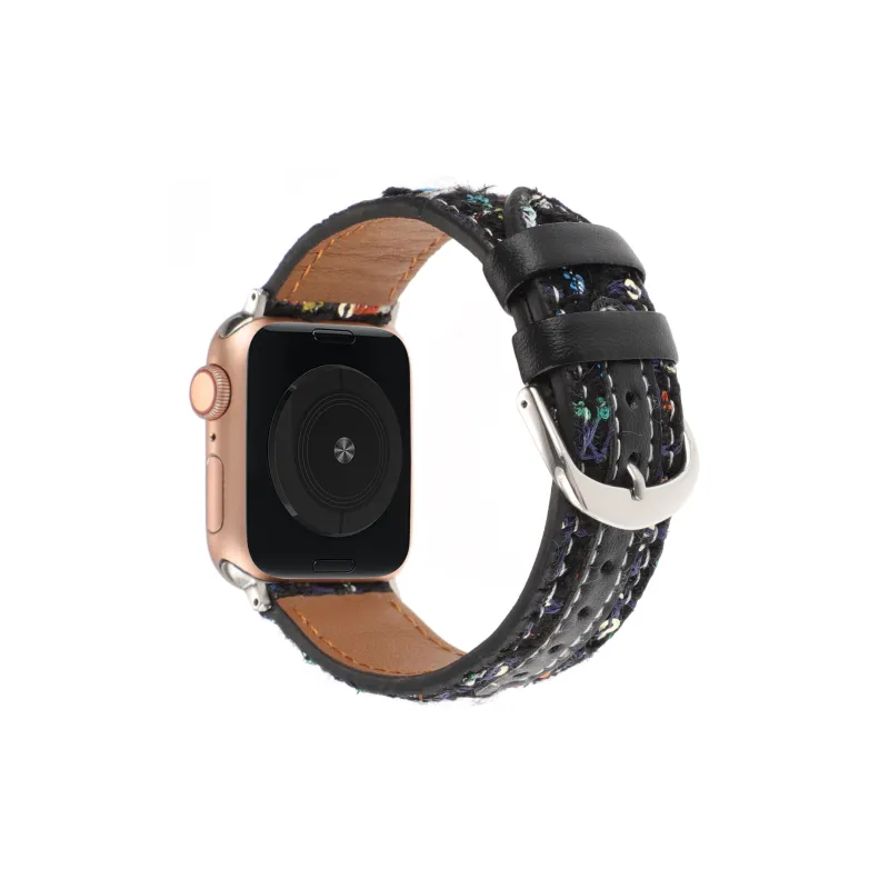 AOMN Watch Band Apple Compatibility Plush Material-6