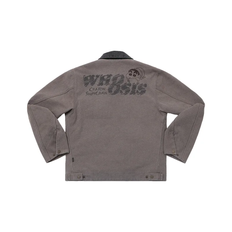Crayon Shinchan X WHOOSIS X Crayon Shin chan Collaboration Series Jackets Unisex-3